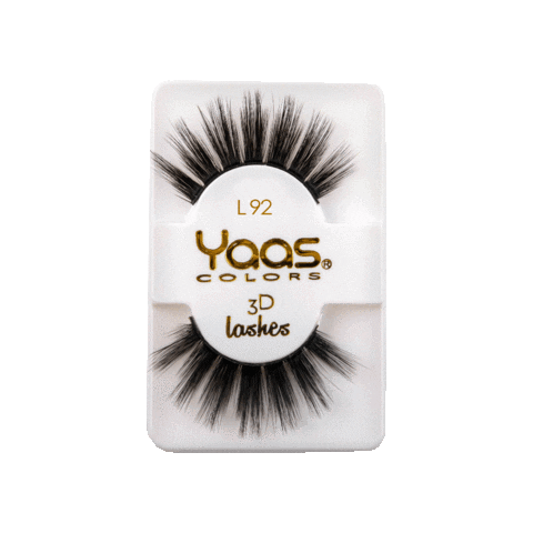 YaasColors giphyupload lashes colores maquillaje Sticker