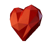 Heart Love Sticker by Richard Orlinski Official