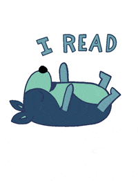 chariseharper reading corgi reading a book pepperboo GIF
