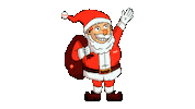 Christmas Santa Sticker by Promo Led Systems
