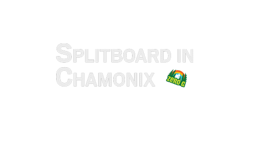 chamonix mont blanc riding Sticker by Zero G Chamonix