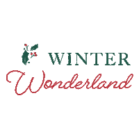 Winter Wonderland Christmas Sticker by Beauty by Earth