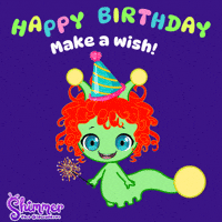 Celebrate Happy Birthday GIF by ShimmertheGlowworm