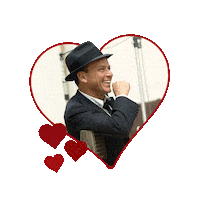 Valentines Day Hearts Sticker by Frank Sinatra