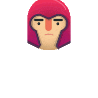 lucaslomasso angry xmen magneto distortion Sticker