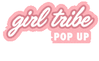 Pop Up Pink Sticker by Girl Tribe Co.