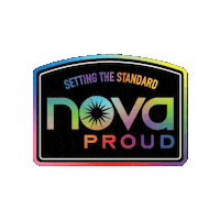 Proud Pride Sticker by Nova Farms