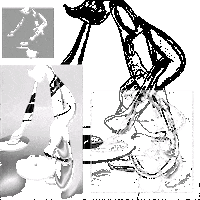 Dance Art Sticker