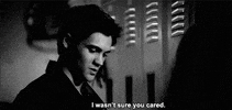 black and white love GIF