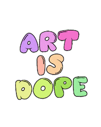 kaleidadope art artist dope graffiti Sticker