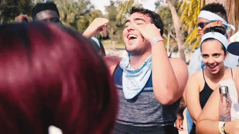 FIU giphygifmaker fun hype friendship GIF