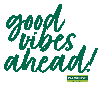 Happy Good Vibes Sticker by Palmolive Naturals