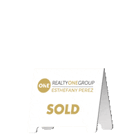 soldbyesthefany bay area realty one group realty one group elite esthefany Sticker