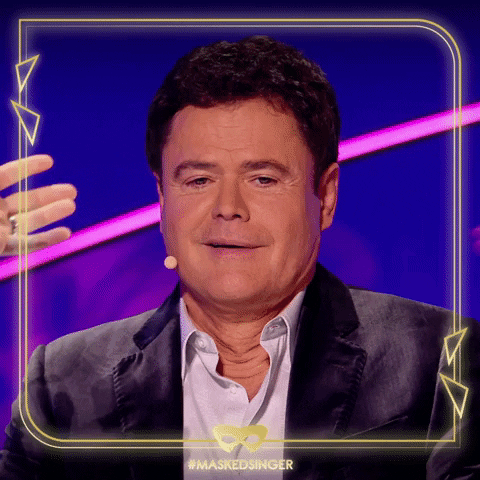 Hands Up Donnyosmond GIF by The Masked Singer UK