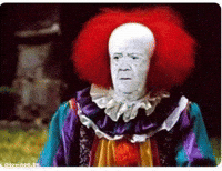 Clown Follow GIF