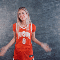 Basketball Idk GIF by Ohio State Athletics