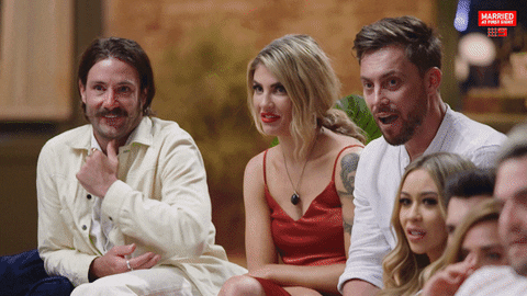 Oh My God Reaction GIF by Married At First Sight