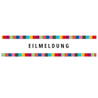 Eilmeldung Sticker by BVK Students Hannover