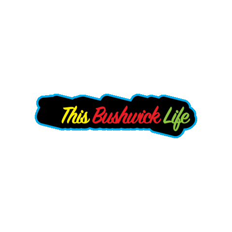 Neon Blinking Sticker by This Bushwick Life