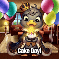 Cupcake Cake Day GIF by sirduckbeth
