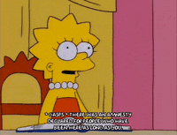 excited lisa simpson GIF