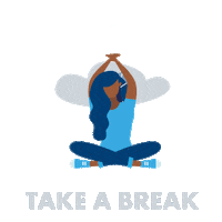 Temenos dancing work life yoga Sticker