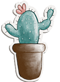 Pink Spring Sticker