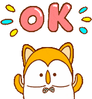 Owl Ok Sticker