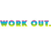 Keep Moving Work Out Sticker by Burn Boot Camp