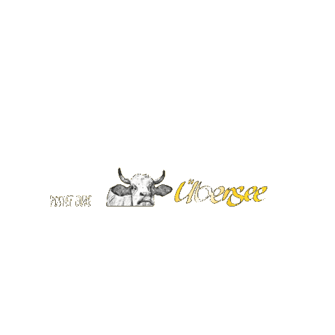 TouristInfoUebersee giphyupload cow bio bayern Sticker