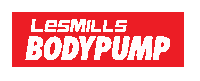 body pump Sticker by LES MILLS TRIBE