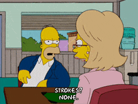 nervous homer simpson GIF
