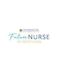 Nurselife Nursingstudent Sticker by Chamberlain University