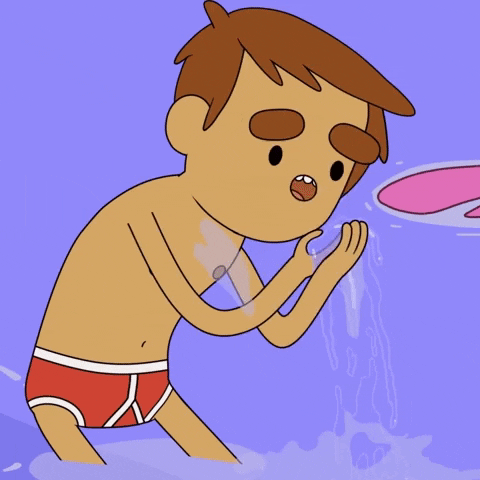 drunk water GIF by Cartoon Hangover
