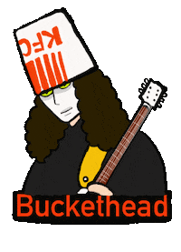 YukiHyoudo buckethead バケットヘッド Sticker