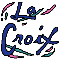 la croix Sticker by vienna pitts