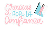 Gracias Confianza Sticker
