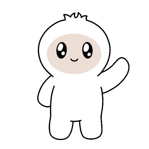 Wave Hello Sticker by okdstudio