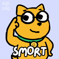 godthedog abstract god smart brilliant GIF