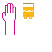 Message Donate Sticker by Versiti Blood Centers