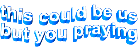 jesus this could be us but you praying Sticker by AnimatedText