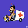 jenchibi happy car travel tattoo GIF