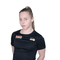 Dutchgymnastics blink gymnastics knipoog turnen Sticker