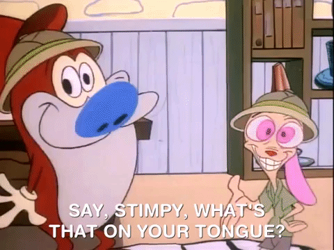 ren and stimpy nicksplat GIF