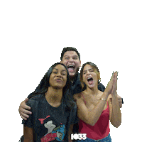 Happy Friends Sticker by 103.3 FM