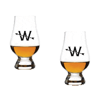 Cheers Toast Sticker by Westward Whiskey