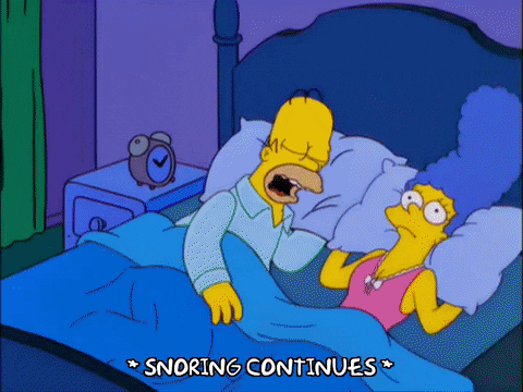 tired homer simpson GIF