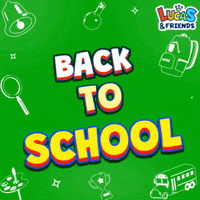 Back To School GIF by Lucas and Friends by RV AppStudios