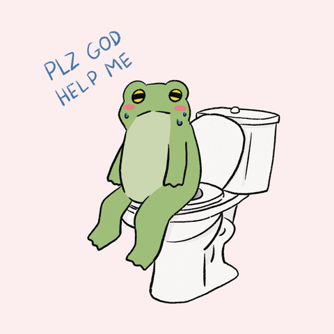 Help Me Frog GIF