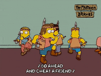 bart simpson performance GIF